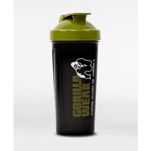 Gorilla Wear Šejker XXL 1000ml - Black/Army Green