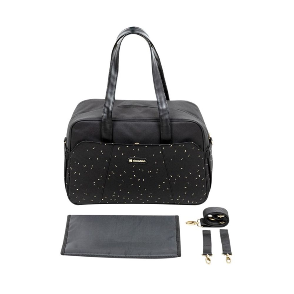Kikka Boo Torba za mamu Chelsea Confetti, Black slika 4