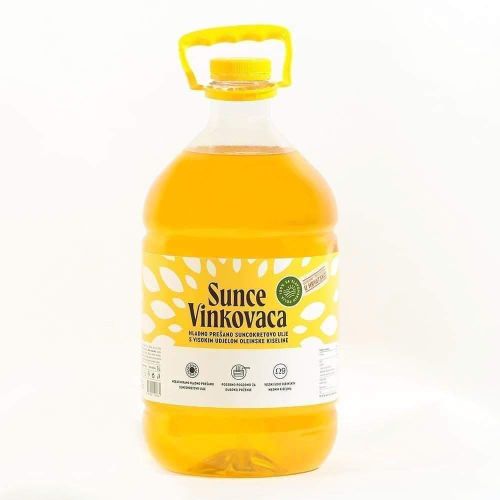 Sunce Vinkovaca hladno prešano suncokretovo ulje 5l xxl slika 1