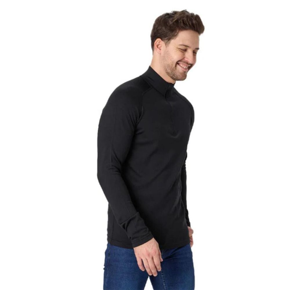 Woolona Muški džemper Bora 1/4 ZIP Jacguard slika 3