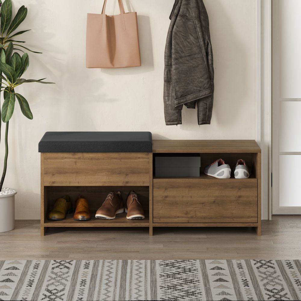 Filux Bench - Moderna klupa sa prostorom za obuću slika 1