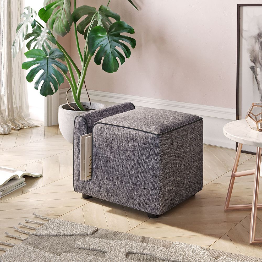 Paris - Sivi Pouf slika 1