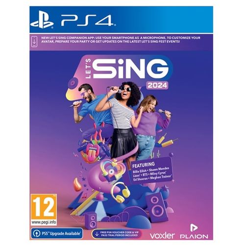 PS4 Let's Sing 2024 slika 1
