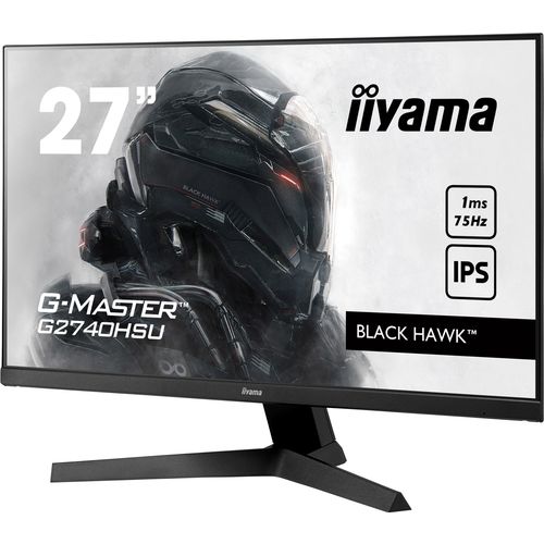 Iiyama G-MASTER monitor 23.8'G2440HSU-B1 Black 1920x1080 75Hz IPS, 16:9, 1000:1, 250cd, HDMI, DP, USBHub slika 4