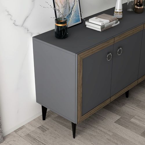 Selen - Anthracite, Walnut Anthracite
Walnut Console slika 6