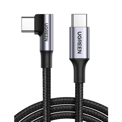 Kabel UGREEN, USB-C 2.0 (M) na kutni USB-C 2.0 (M), 5A, kutni 90°, 2m slika 1