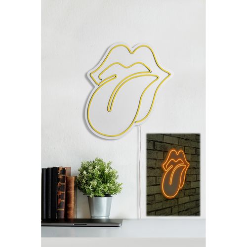 Wallity Ukrasna plastična LED rasvjeta, The Rolling Stones - Yellow slika 3