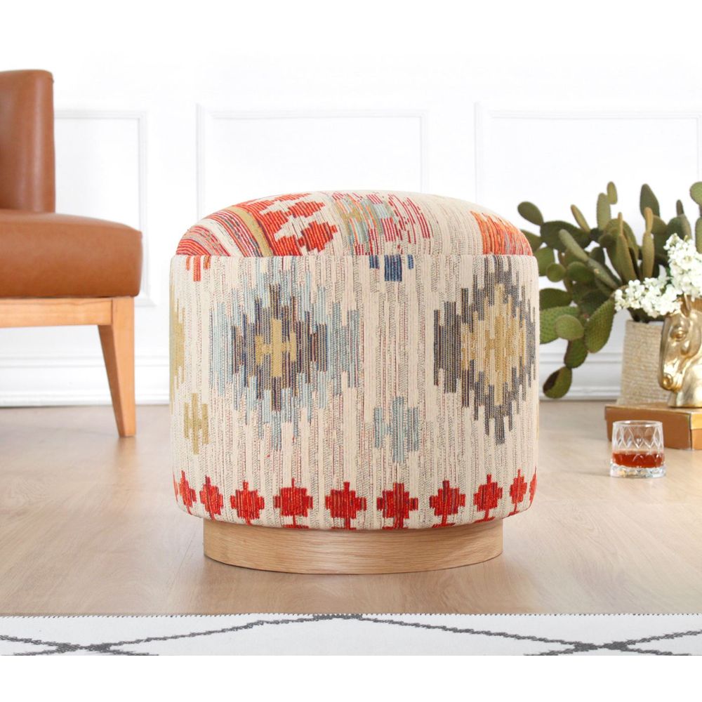 Pouffe Ferruz - Krem Boja slika 1