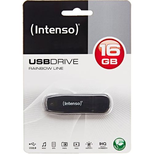 (Intenso) USB Flash drive 16GB Hi-Speed USB 2.0, Rainbow Line, CRNI - USB2.0-16GB/Rainbow slika 5