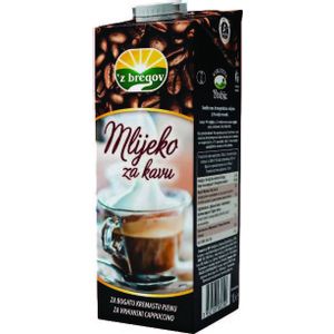 Z bregov trajno mlijeko za kavu 3,8% mm 1l 