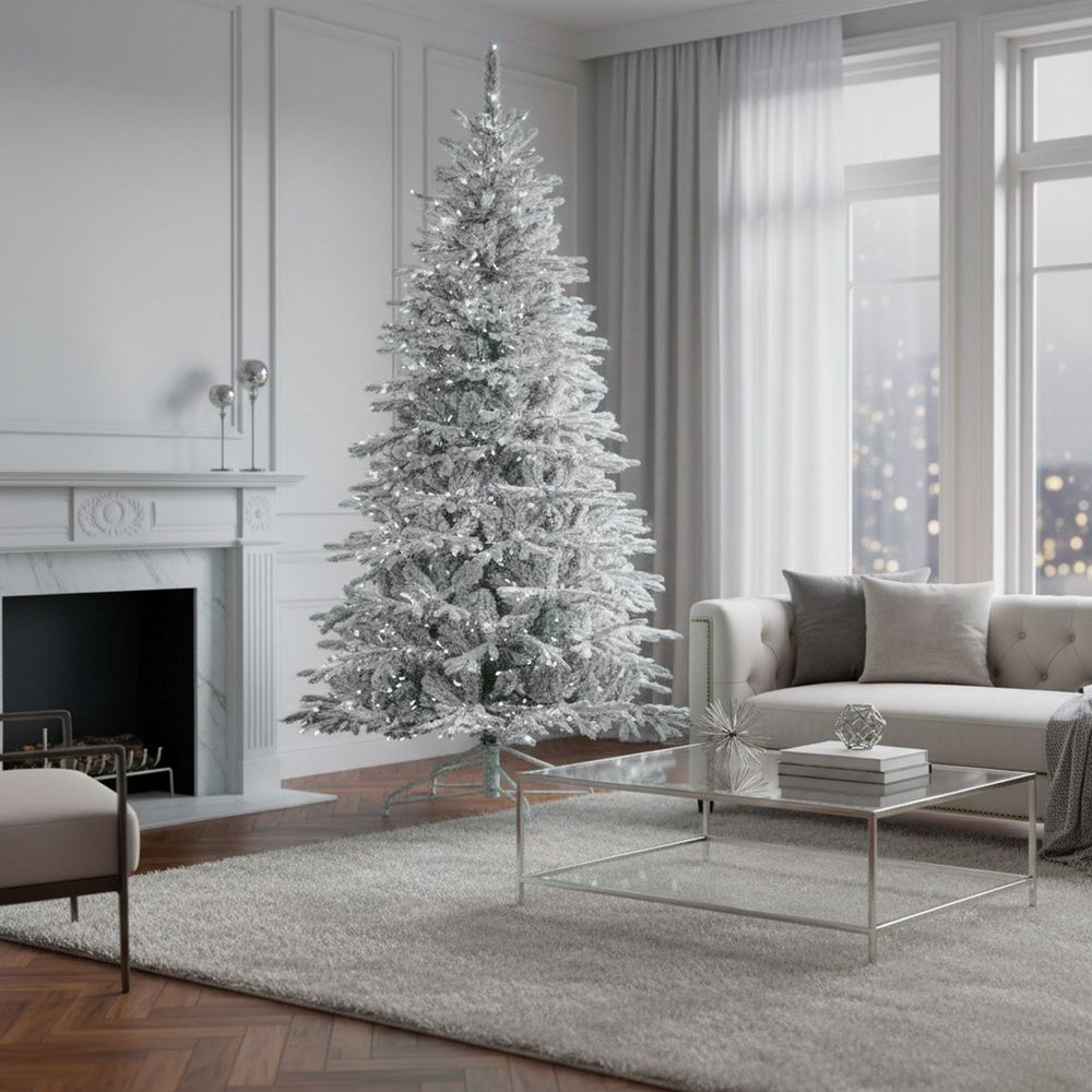 Ct0225 smreka prekrivena snijegom lux 220 cm slika 9