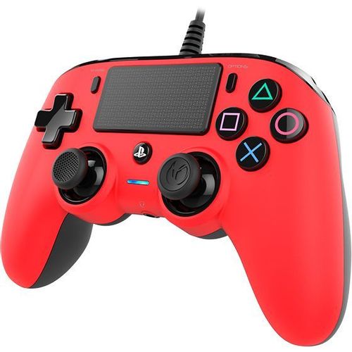 Bigben Wired Nacon Controller PS4 3m kabel (PC compatible) crveni slika 3