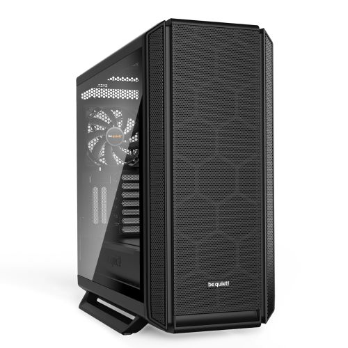 be quiet! BGW39 SILENT BASE 802 Window Black, MB compatibility: E-ATX / ATX / M-ATX / Mini-ITX, Three pre-installed be quiet! Pure Wings 2 140mm fans, Ready for water cooling radiators up to 420mm slika 1