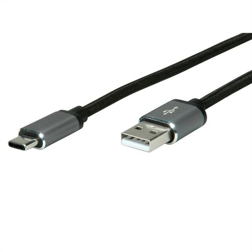 Secomp Roline USB2.0 Cable C-A, M/M, black, 1.8 m slika 3