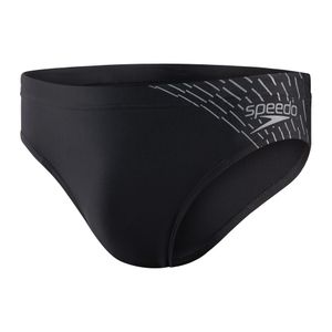 Speedo Muške kupaće gaće MEDLEY LOGO 7CM BRF AM BLACK/GREY