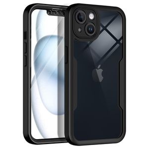 Techsuit – ColorVerse 360 ​​Series obostrana zaštitna maska za iPhone 13 – crna