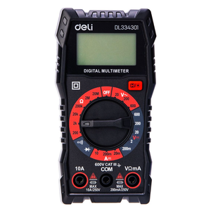 Deli Digitalni multimetar CATIII 600V EDL334301
