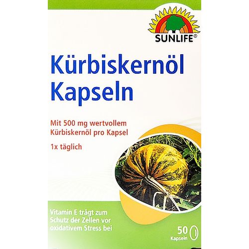 Ulje semena bundeve (500mg po cps)  + Vitamin E (5mg po cps) a50 cps. slika 1