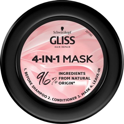 Gliss Maska 400ml 4U1 Shine slika 2