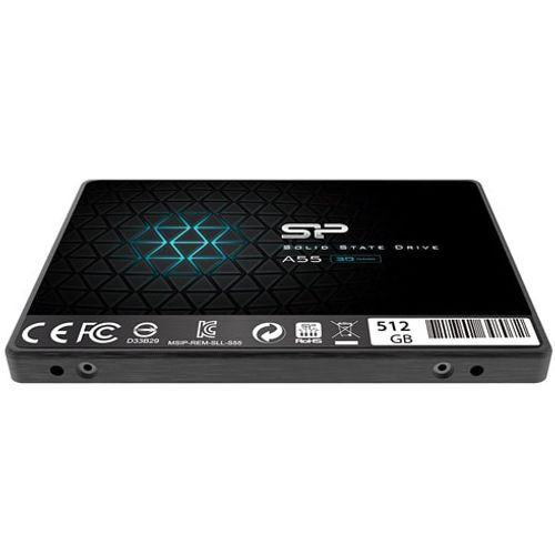 Silicon Power SP512GBSS3A55S25 2.5" 512GB SSD, SATA III, A55, TLC, Read up to 500MB/s, Write up to 450MB/s slika 3