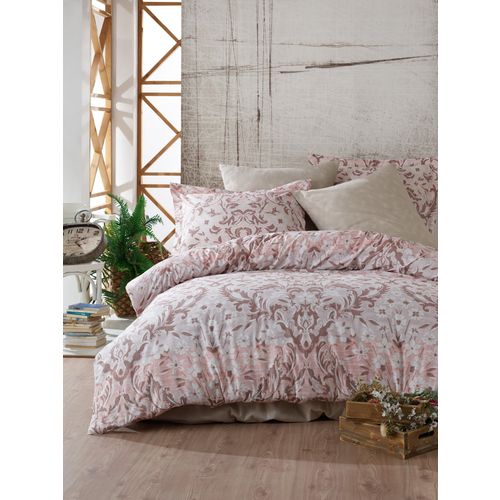 Colourful Cotton Posteljina LEYLA 100% PAMUK RANFORCE

Navlaka za poplun: 135 x 200 cm
Jastučnica: 80 x 80 cm (1 komad), Floral - Pink slika 1