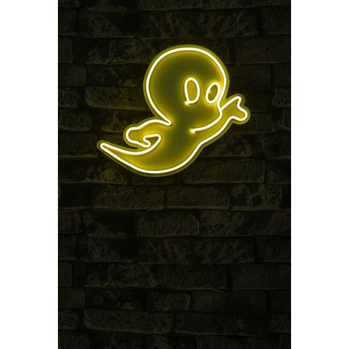 Wallity Ukrasna plastična LED rasvjeta, Casper The Friendly Ghost - Yellow slika 2