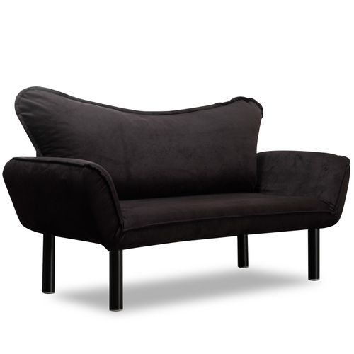 Atelier Del Sofa Chatto - Crni dvosed na razvlačenje slika 4