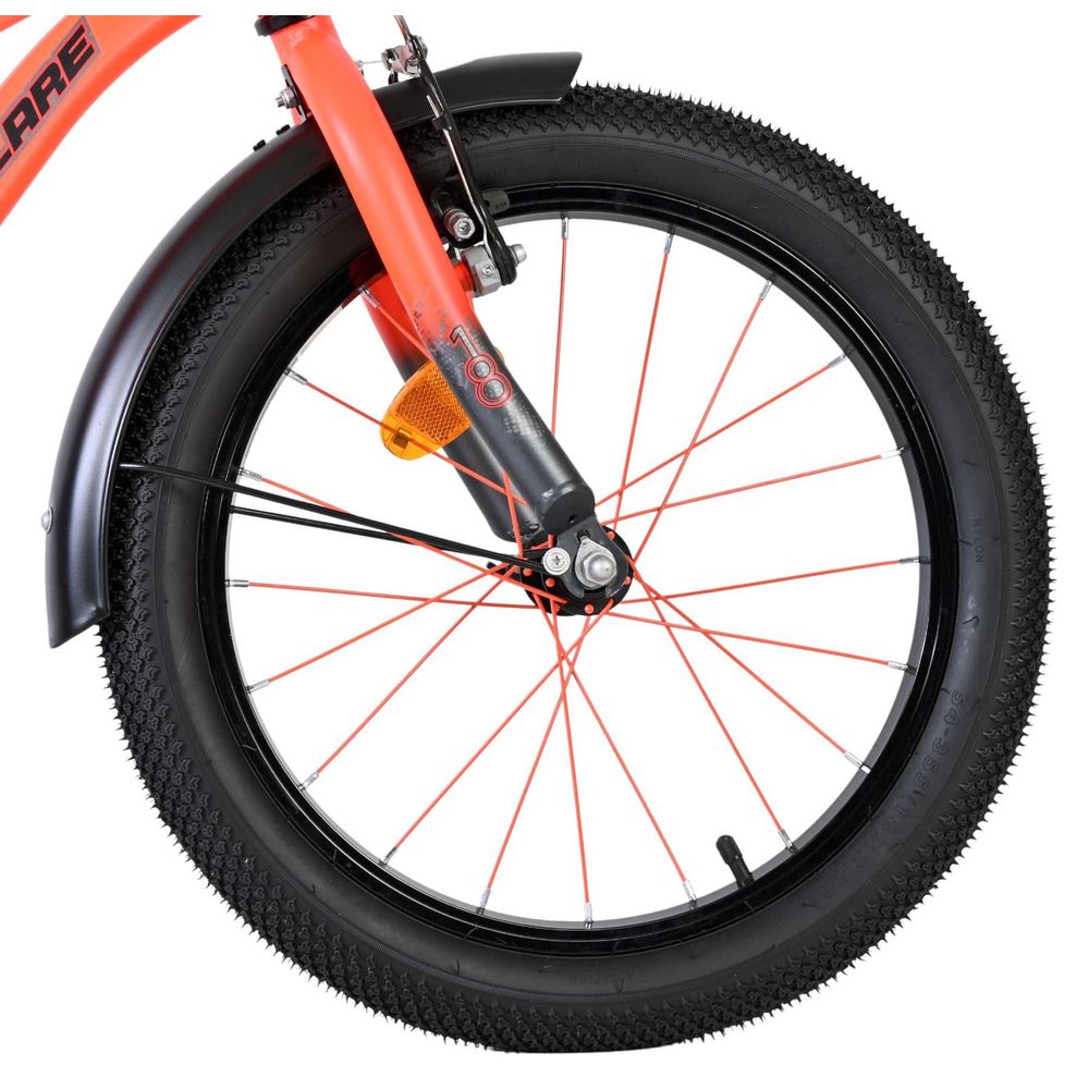 Volare dječji bicikl Thombike 18″ narančasto-sive boje slika 3
