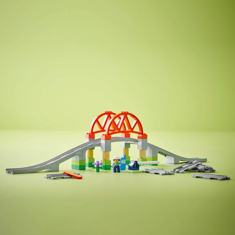 LEGO 10426 Proširenja: Željeznički most i pruga slika 8