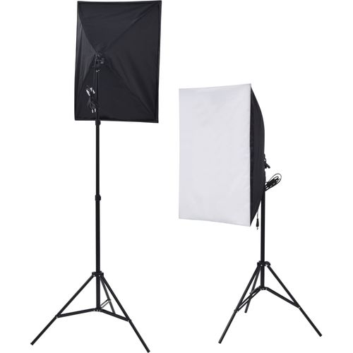 Oprema za Foto Studio: 5 Raznobojnih Pozadina i 2 Softboxa slika 41