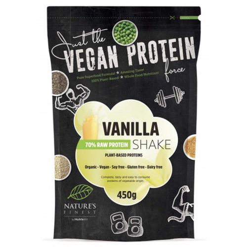 Nature's Finest Proteinski shake od vanilije 70% Bio, 450g slika 1