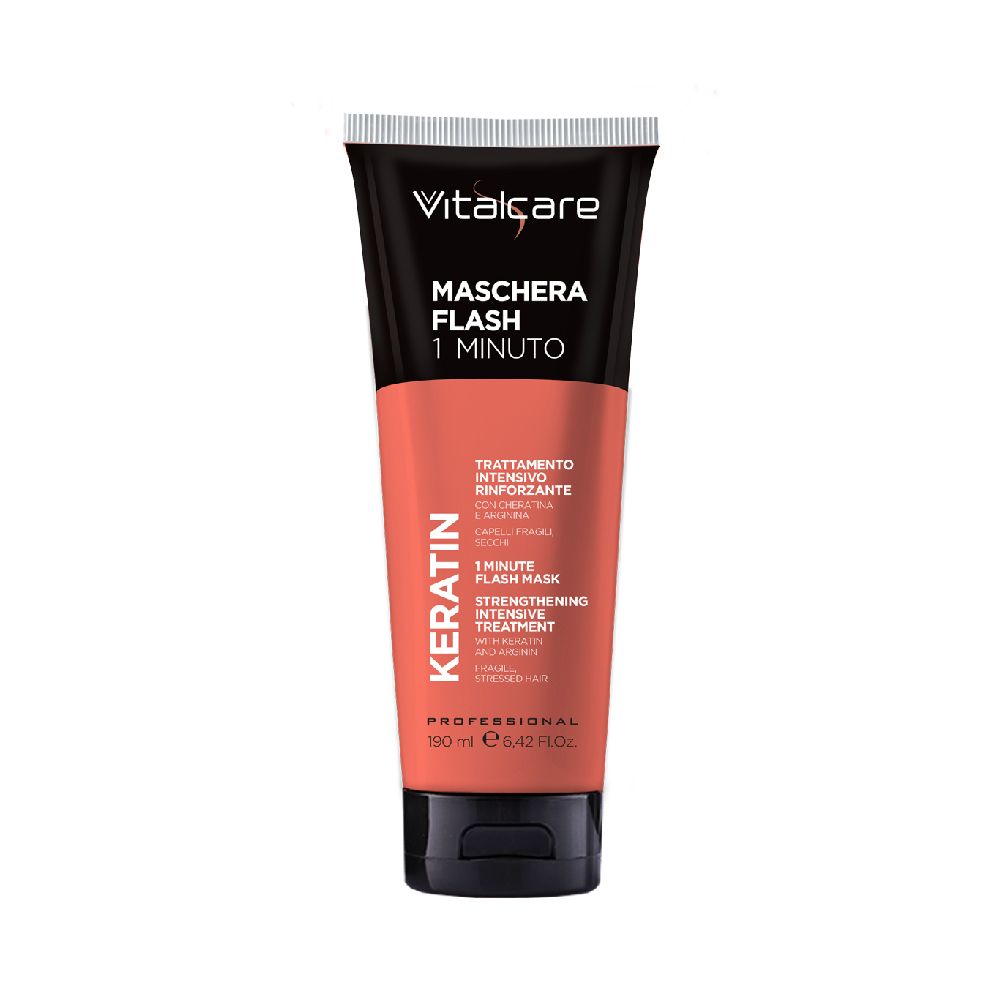 Vitalcare Keratin oil flash 1 minut Maska za kosu 190ml slika 1