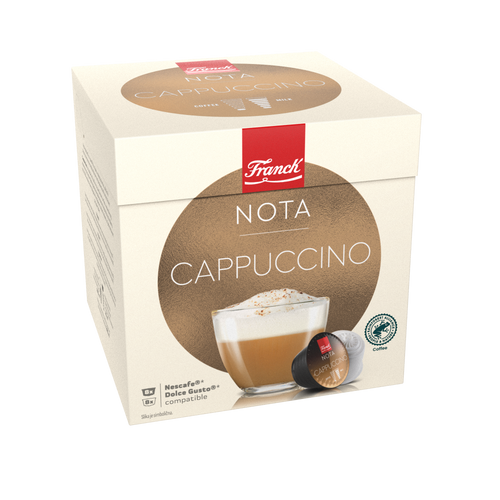 Franck Nota dolce gusto kapsule cappuccino 192 g, pakiranje od 16 kapsula slika 1