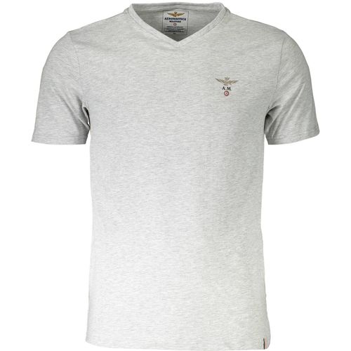 AERONAUTICA MILITARE GRAY MAN EXTERNAL T-SHIRT slika 1