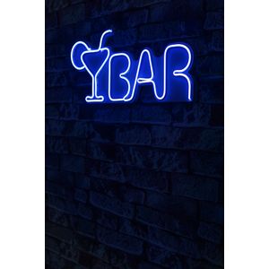 Wallity Ukrasna plastična LED rasvjeta, Bar - Blue