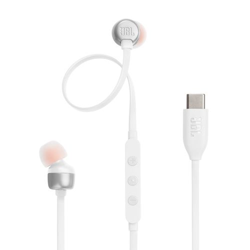 JBL slušalice in-ear USB-C Tune 310C white slika 1