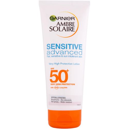 Garnier Ambre Solaire Mlijeko za zaštitu od sunca SPF50 Sensitive Advanced 200ml-EOL slika 3