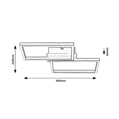 Rabalux SMART plafonjera Ludano slika 3