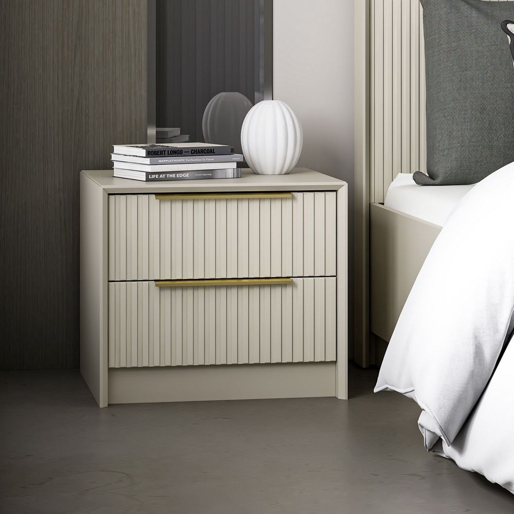 Noćni ormarić Kale Luxe - 7938 Stone slika 2