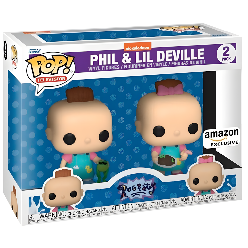 Ekskluzivni POP Paket: 2 Figurice Rugrats Phil & Lil slika 4
