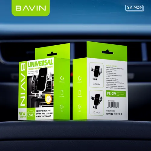 Bavin auto držač PS-29 crna slika 5