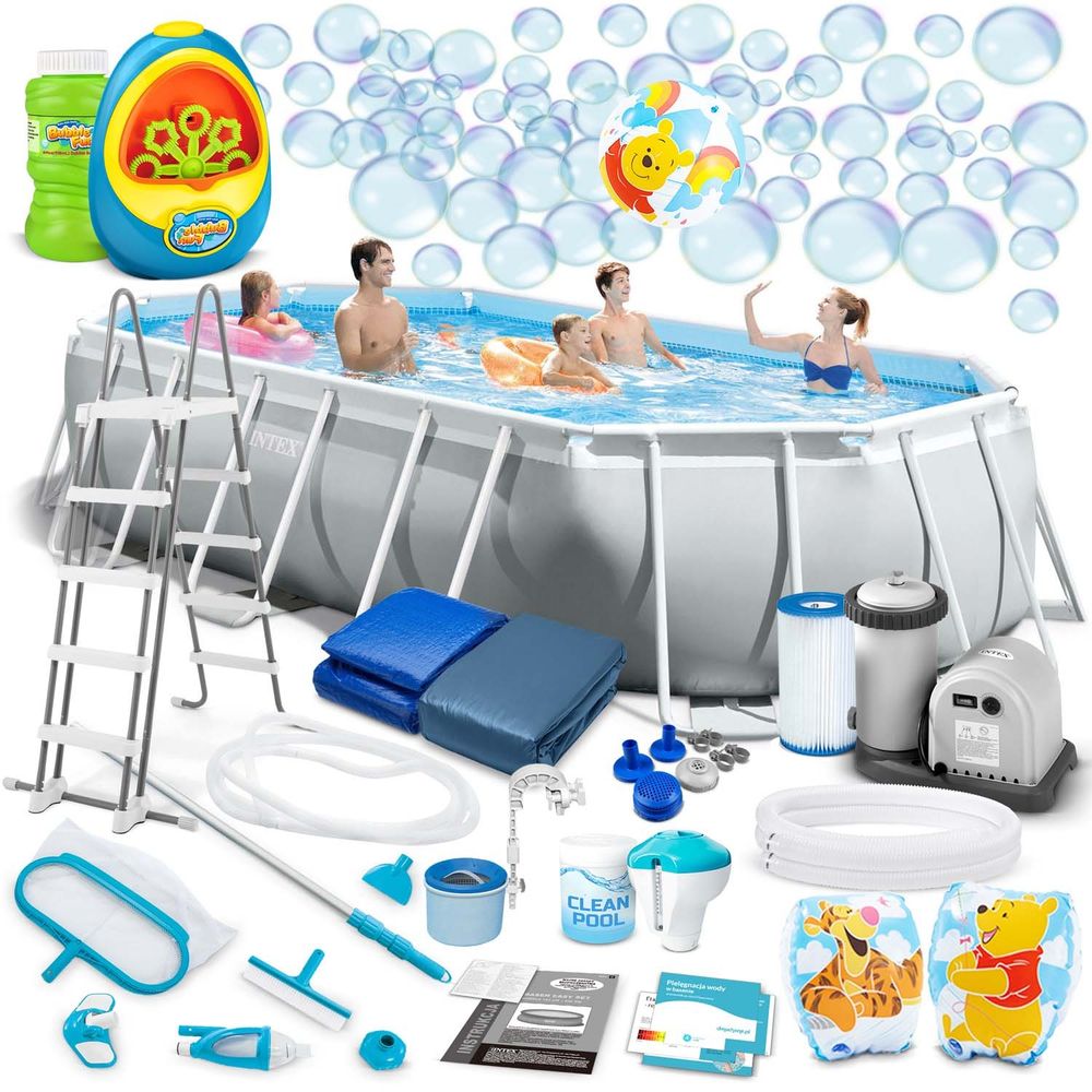 Intex vrtni bazen 503 x 274 x 122 cm + gratis aparat za mjehuriće slika 1