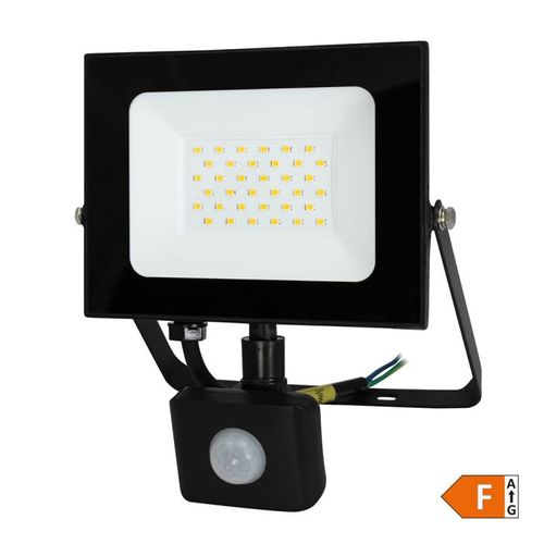 LED reflektor 30W 6500K, 2550lm 30kh, crni         detektor pokreta slika 1