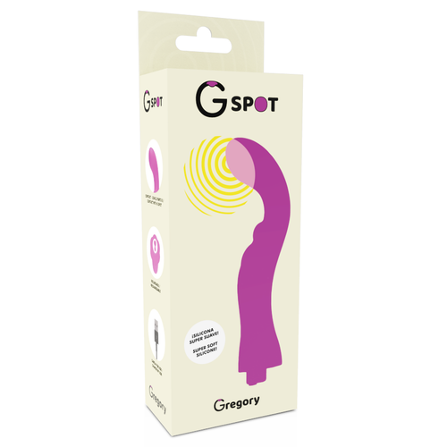 G-Spot Gregory purple vibrator slika 5