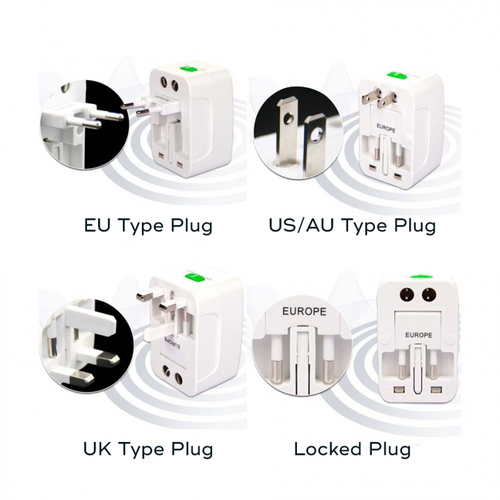 Adapter EU na UK na USA na China (ALL in 1) slika 3