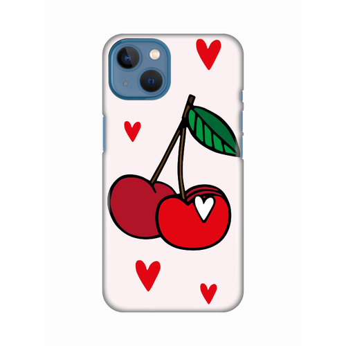 Torbica Silikonska Print za iPhone 13 6.1 Cherry slika 1