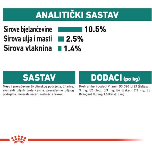 ROYAL CANIN FHN Instinctive 7+ Gravy, potpuna hrana u vrećici za  odrasle mačke starije od 7 godina, komadići u umaku, 12x85 g slika 4