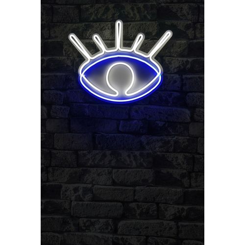 Wallity Ukrasna plastična LED rasvjeta, Evil Eye - White slika 10