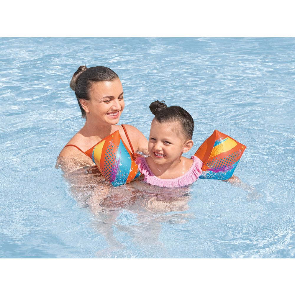 Bestway narukvice za plivanje S/M narančaste 32273 slika 5