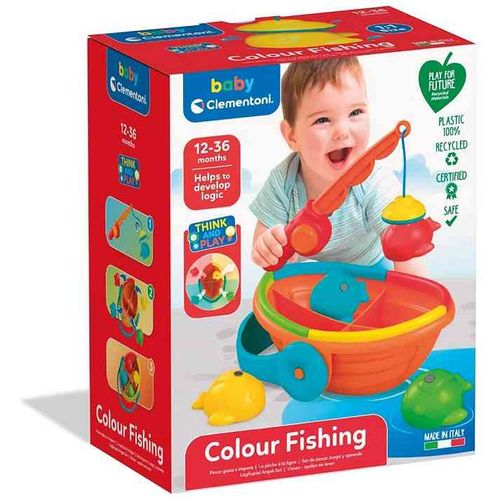 Clementoni Baby Rainbow Fishing Set slika 1
